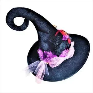 Hand Crafted | Accessories | Whimsigot Witchy Hat Halloween  display picture 1